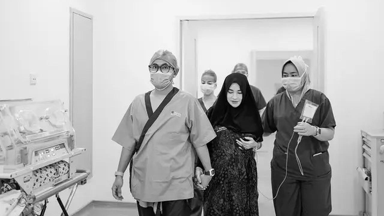 6 Momen Detik-Detik Persalinan Shandy Purnamasari, Lahirkan Anak Ketiga