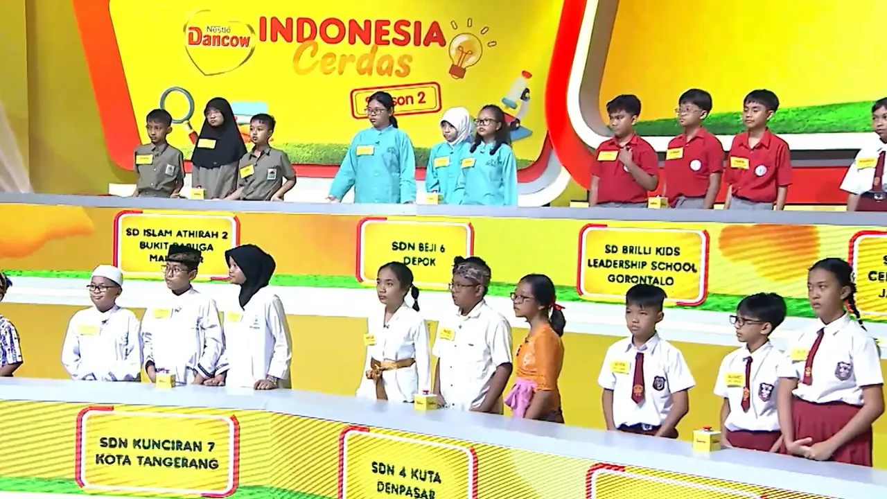 Episode 2 DANCOW Indonesia Cerdas Season 2 Penuh Adu Strategi, Tim Mana yang Harus Pulang?