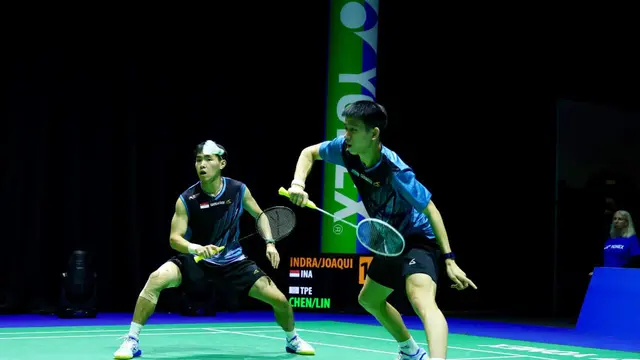 Raymond Indra/Nikolaus Joaquin - Swiss Open 2026 - Bulu Tangkis