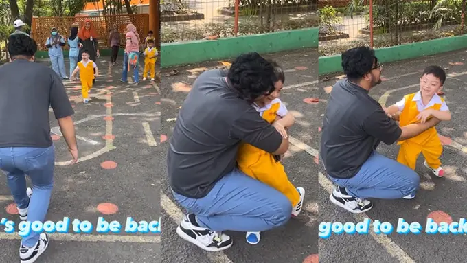 Ammar Zoni jemput anak setelah bebas