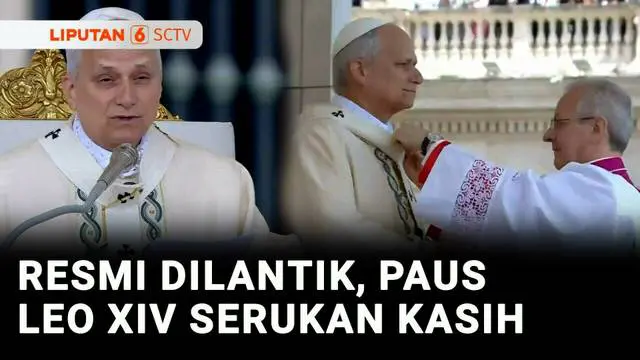 Paus Leo XIV resmi dilantik di Vatikan yang memberikan homili atau khotbah pertamanya sebagai Pemimpin Gereja Katolik Roma. Khotbah pertama Paus Leo XIV ditunggu-tunggu seluruh dunia terkait arah Gereja Katolik dibawah kepemimpinannya.