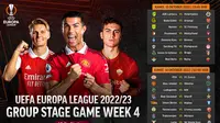 Jadwal dan Live Streaming Liga Europa 2022/2023 Matchday 4 di Vidio, 13&amp;14 Oktober 2022