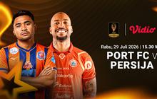 Nonton Piala Presiden - Port FC vs Persija: Menguji Kualitas Dua Filosofi Hanya di Vidio