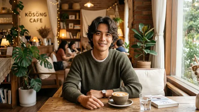 Model Rambut Pria Ikal Ala Korea
