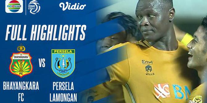 VIDEO: Highlights BRI Liga 1, Bhayangkara FC Bungkam Persela Lamongan Dua Gol Tanpa Balas