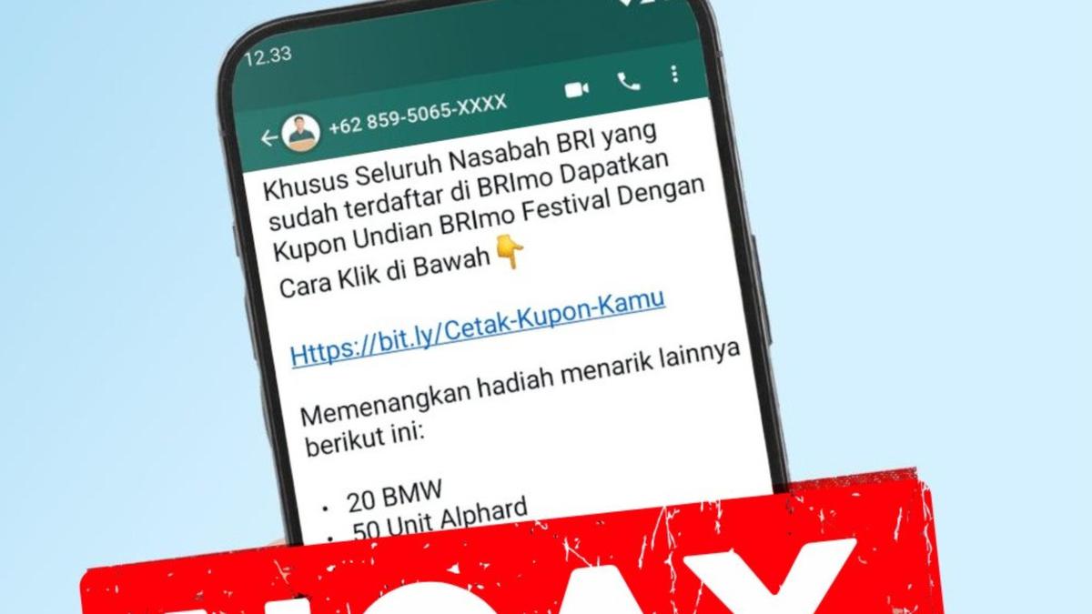 BRI Imbau Nasabah Agar Waspada terhadap Tautan Palsu Berkedok Layanan Resmi