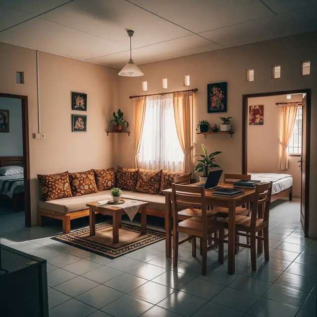 9 Inspirasi Rumah 6x8 2 Kamar di Lahan Sempit Kampung, Desain Minimalis Hemat Biaya