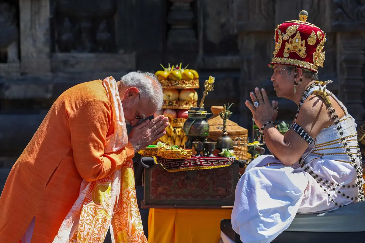 Presiden Prabowo dan PM Modi Resmikan Restorasi Candi Prambanan