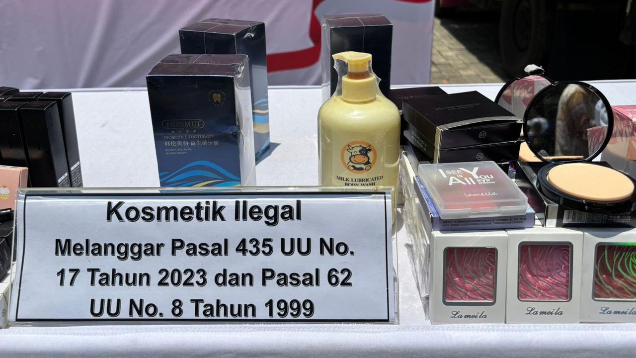 Ternyata Ini Asal Negara 415.000 Kosmetik Ilegal yang Diamankan Kementerian Perdagangan dan BPOM