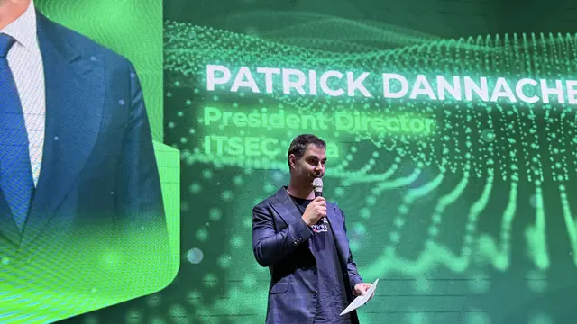 President Director ITSEC Asia, Patrick Dannacher. Liputan6.com/Iskandar