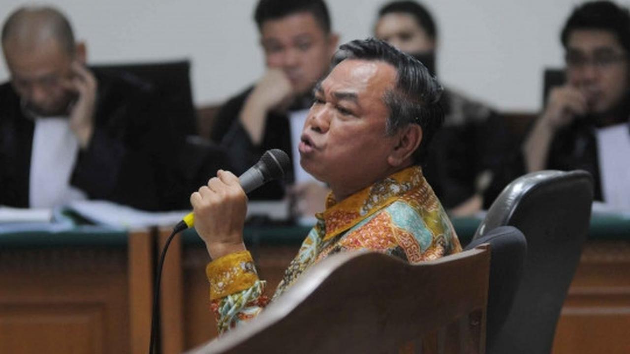 Politikus PPP Hasrul Azwar bersaksi di sidang Suryadharma Ali