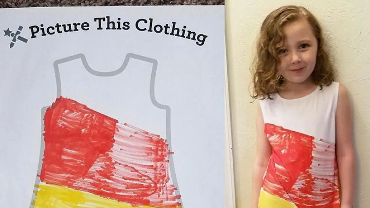 Picture This Clothing, perusahaan yang mewujudkan gambar anak ke kehidupan nyata.