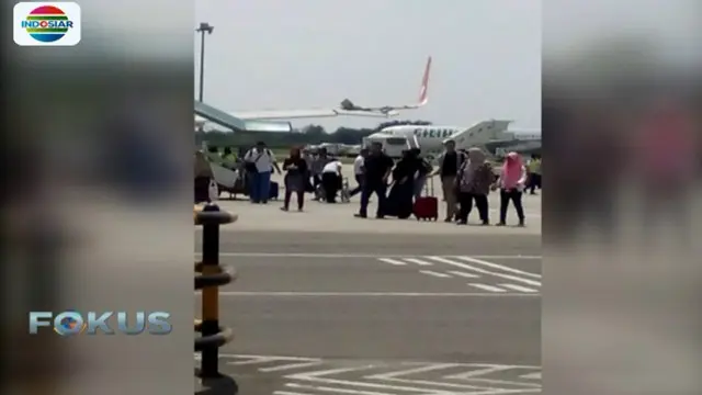 KNKT Investigasi Senggolan Lion Air dan Wings Air di Kualanamu