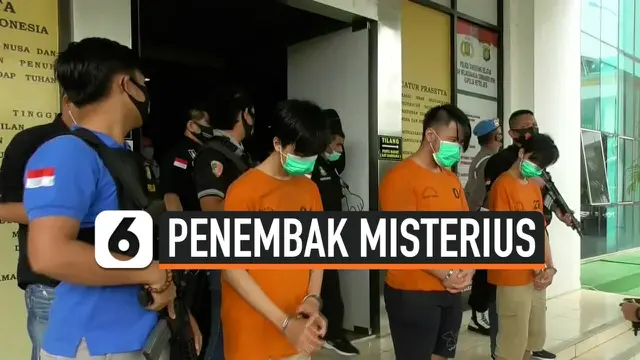 VIDEO: Polisi Menangkap 3 Terduga Pelaku Penembakan Misterius