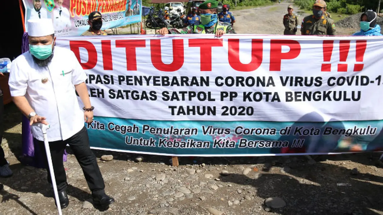 Cegah Penyebaran Corona Covid-19, Wali Kota Bengkulu Tutup Eks Lokalisasi