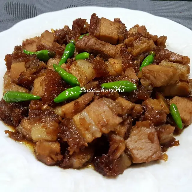 ilustrasi Daging panggang masak kecap/Instagram/@linda_hong345
