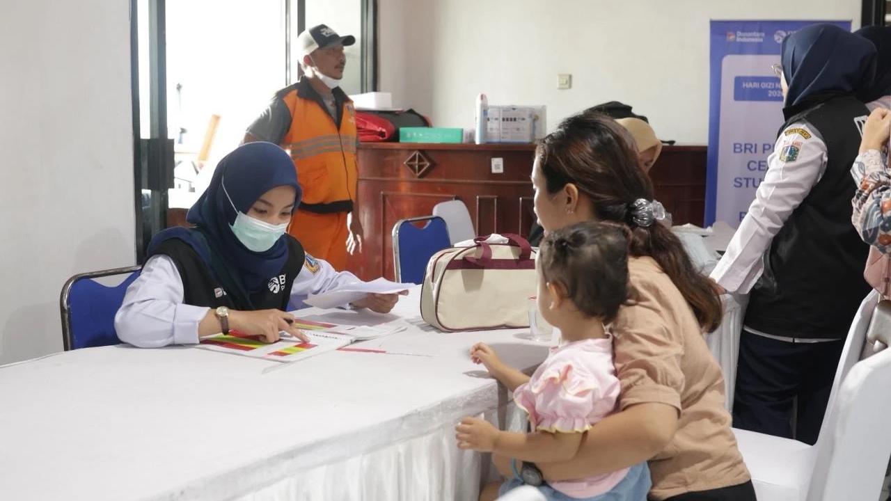 Peringati Hari Gizi Nasional, BRI Peduli Perkuat Upaya Pencegahan Stunting di Berbagai Wilayah