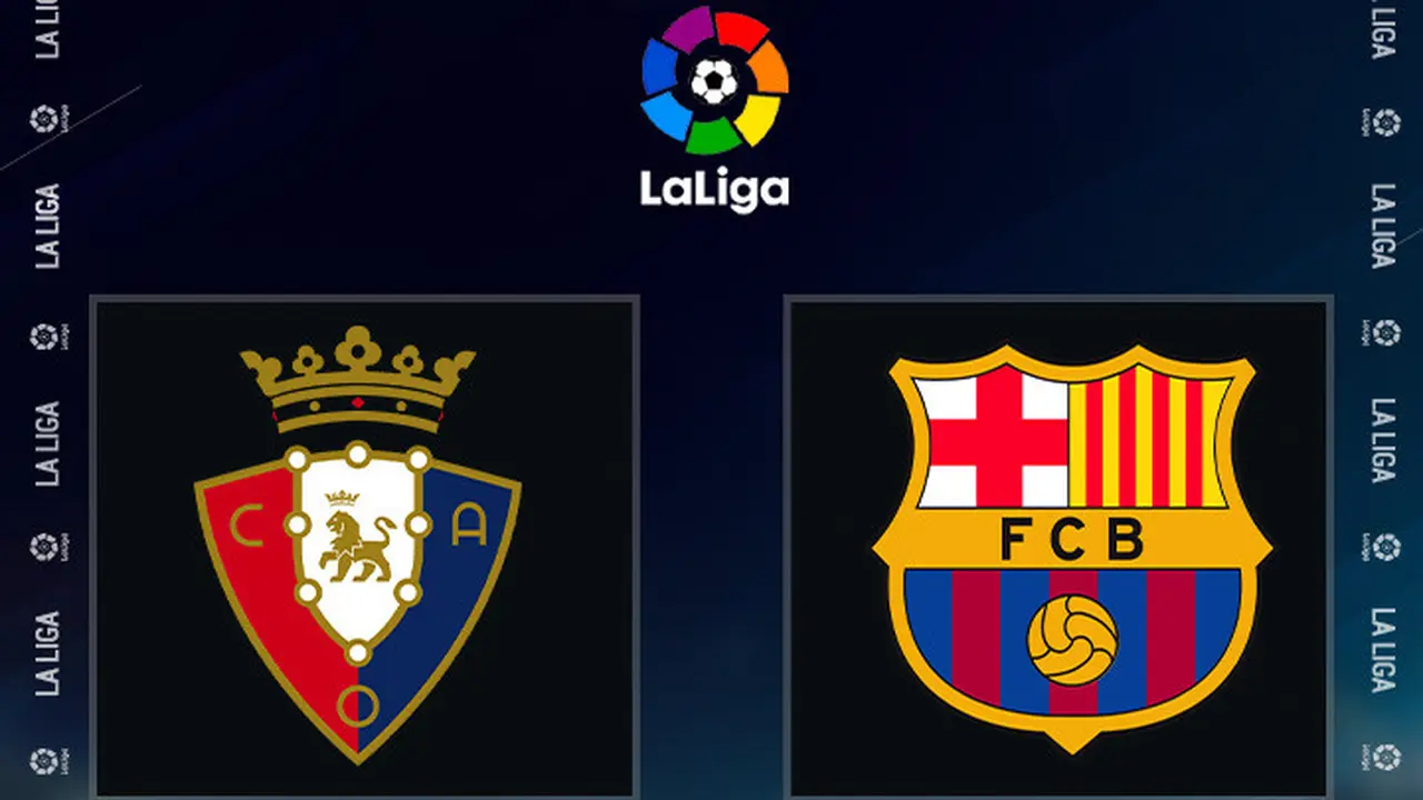 La Liga - Osasuna Vs Barcelona