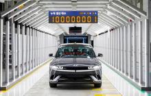 Penampakan Unit Mobil ke-100.000.001 yang Diproduksi Hyundai