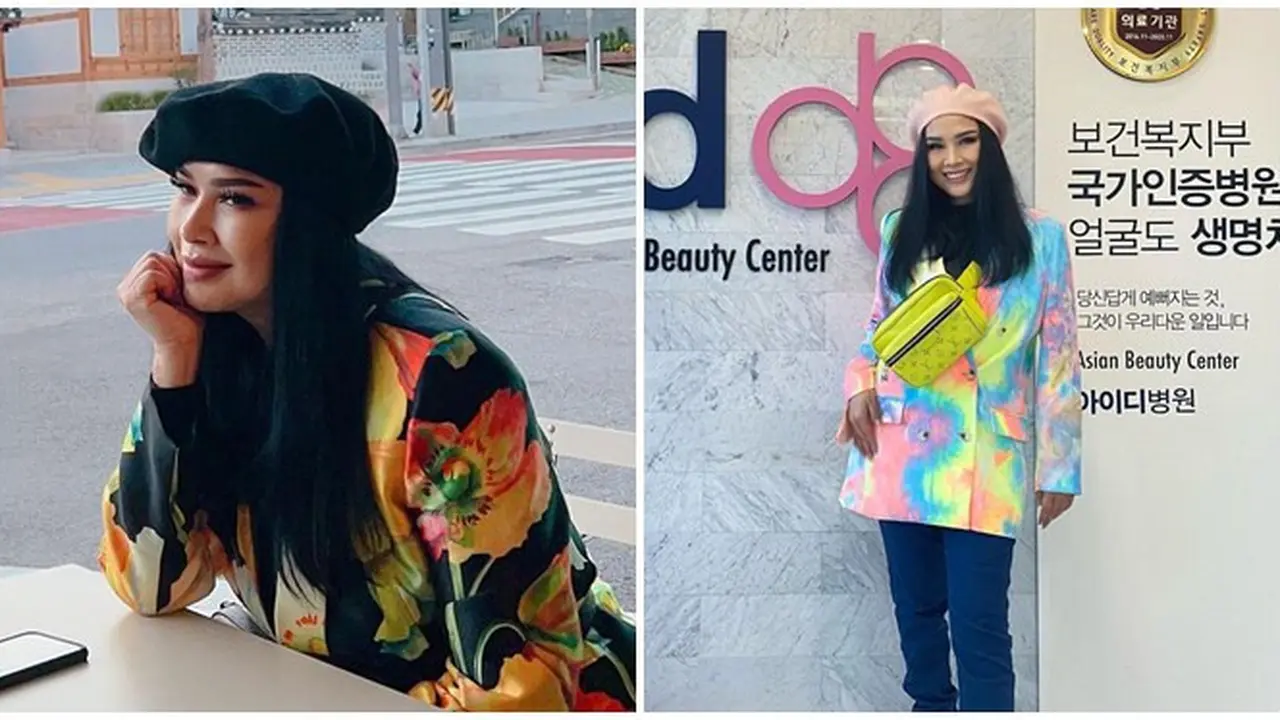 10 Potret Seru Liburan Titi DJ di Korea Selatan, Berencana Operasi Anti Aging