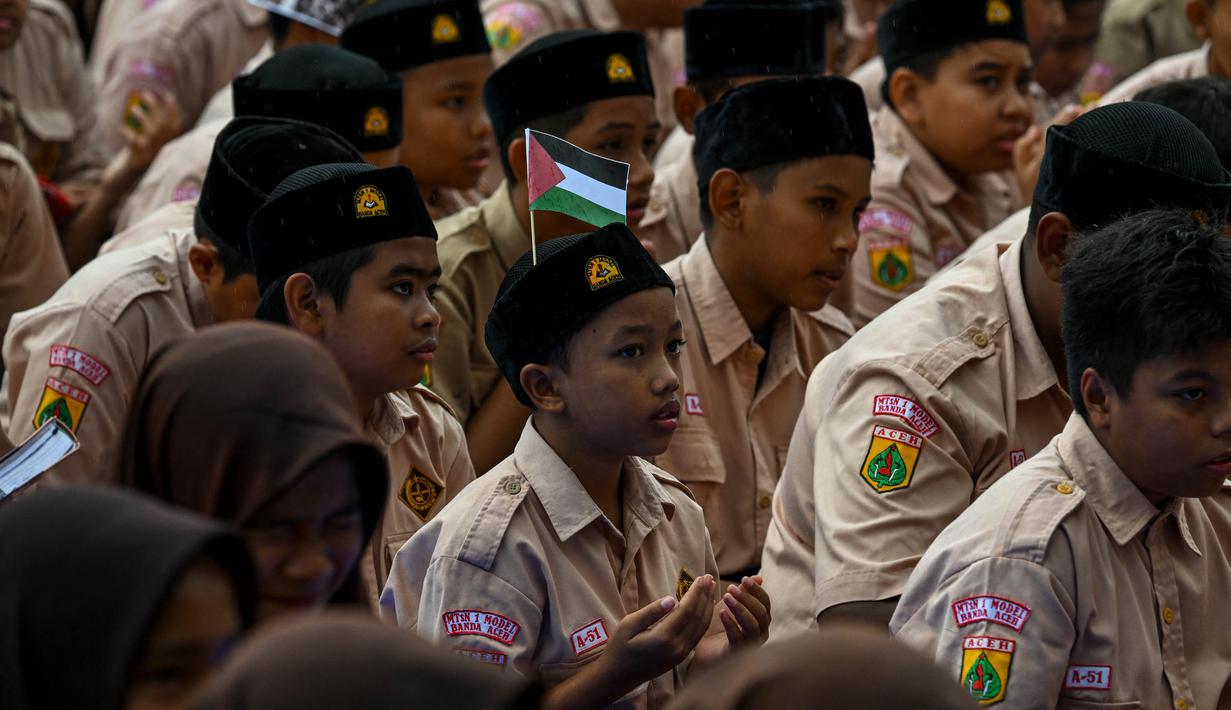 Seperti diketahui, perang antara milisi Hamas-Israel semakin besar dan telah memporakporandakan wilayah Gaza Palestina. (CHAIDEER MAHYUDDIN/AFP)