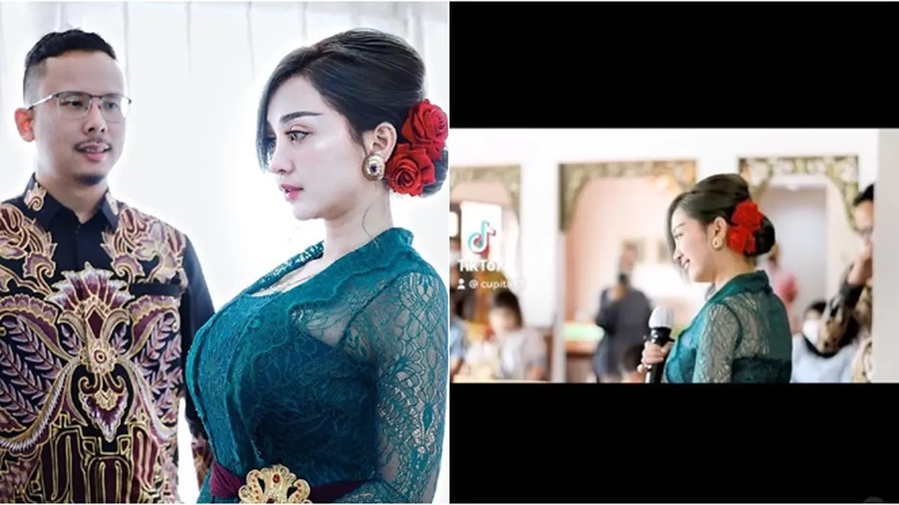 6 Momen Lamaran Cupi Cupita dan Bintang Bagus, Tampil Memesona Pakai Kebaya