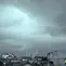 awan tebal kala sore menjelang malam hari.