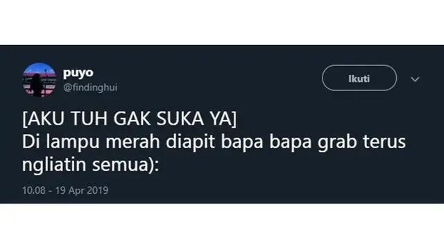 hal yang tidak disuka cewek