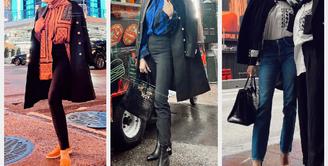 Beberapa waktu lalu Olla Ramlan terbang ke New York untuk menghadiri New York Fashion Week yang menampilkan koleksi desainer Indonesia, Vivi Zubaedi. Memanfaatkan lanskap kota New York, Olla Ramlan mengabadikan beberapa momen yang memancarkan pesona stylist-nya sebagai sosialita New York. Seperti apa potretnya? (instagram/ollaramlan)