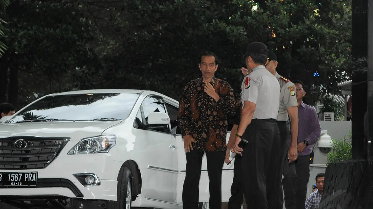 Jokowi Beberkan Hartanya di KPK 