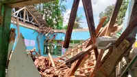 Miris, Bangunan SDN Batununggul Sukabumi Ambruk, Terakhir Direhab 2 Dekade Silam