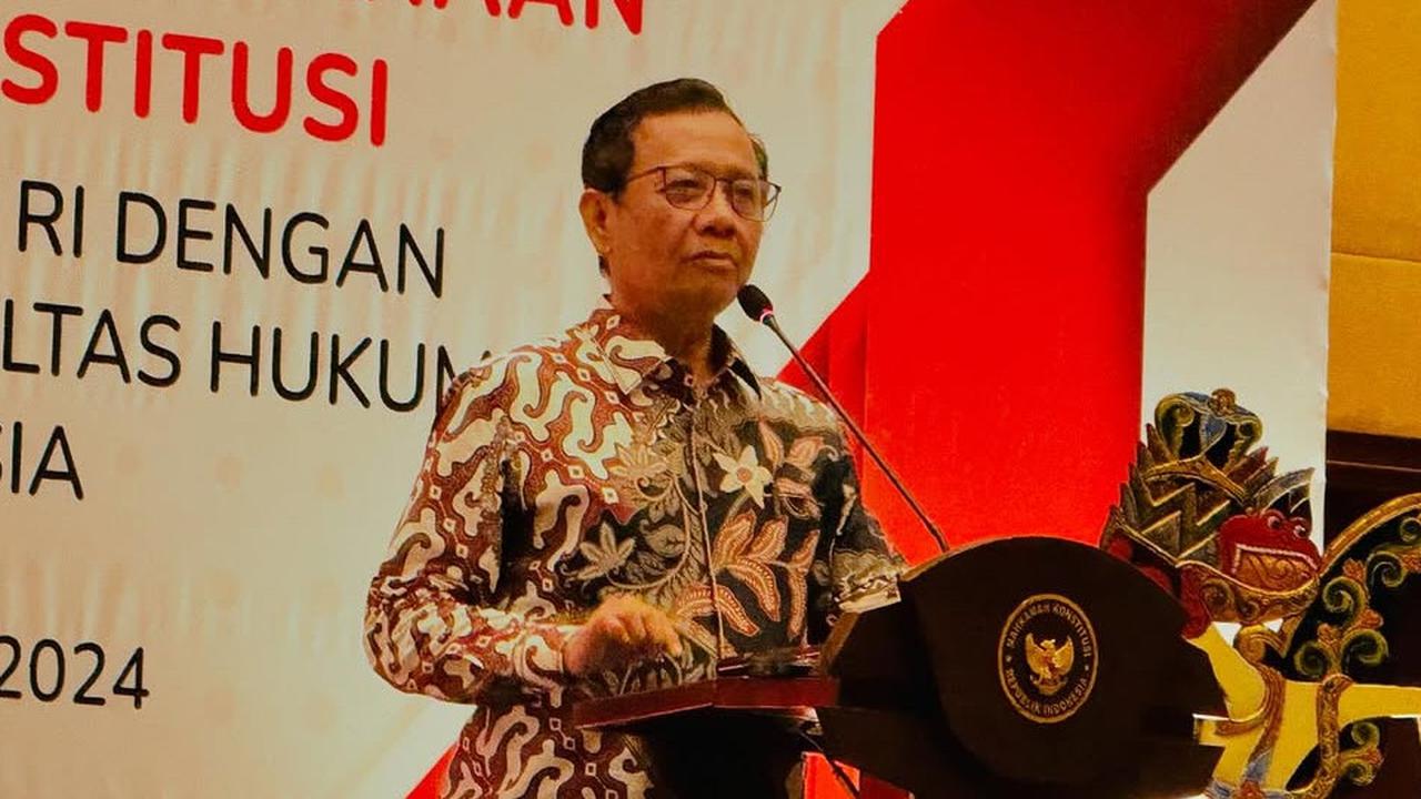 VIDEO: Ultimatum Mahfud Ingatkan Prabowo Hati-hati Mau Maafkan Koruptor "Menurut Hukum Tak Boleh!"