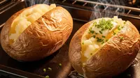Cara Cepat Memanggang Kentang di Oven dengan Hasil Matang Merata