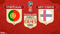 Kualifikasi Piala Dunia 2018 Portugal Vs Kep Faroe (Bola.com/Adreanus Titus)