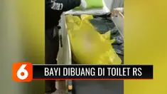 Sesosok jasad bayi ditemukan di tempat sampah kamar mandi rumah sakit swasta di Depok, Jawa Barat. Polisi menetapkan ibu sang bayi sebagai tersangka, yang kini masih dirawat di rumah sakit yang sama.