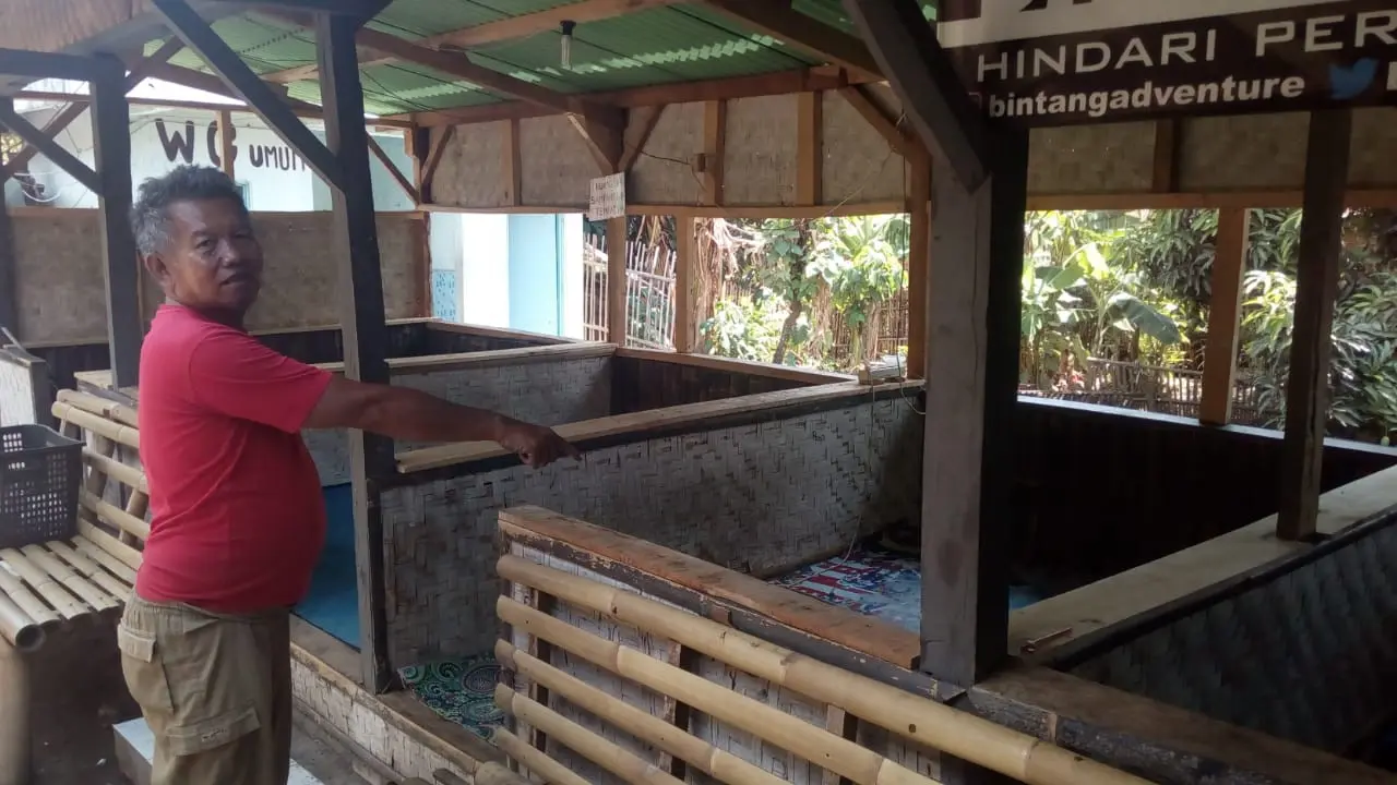Lokasi penangkapan pelaku pembunuhan satu keluarga di Bekasi