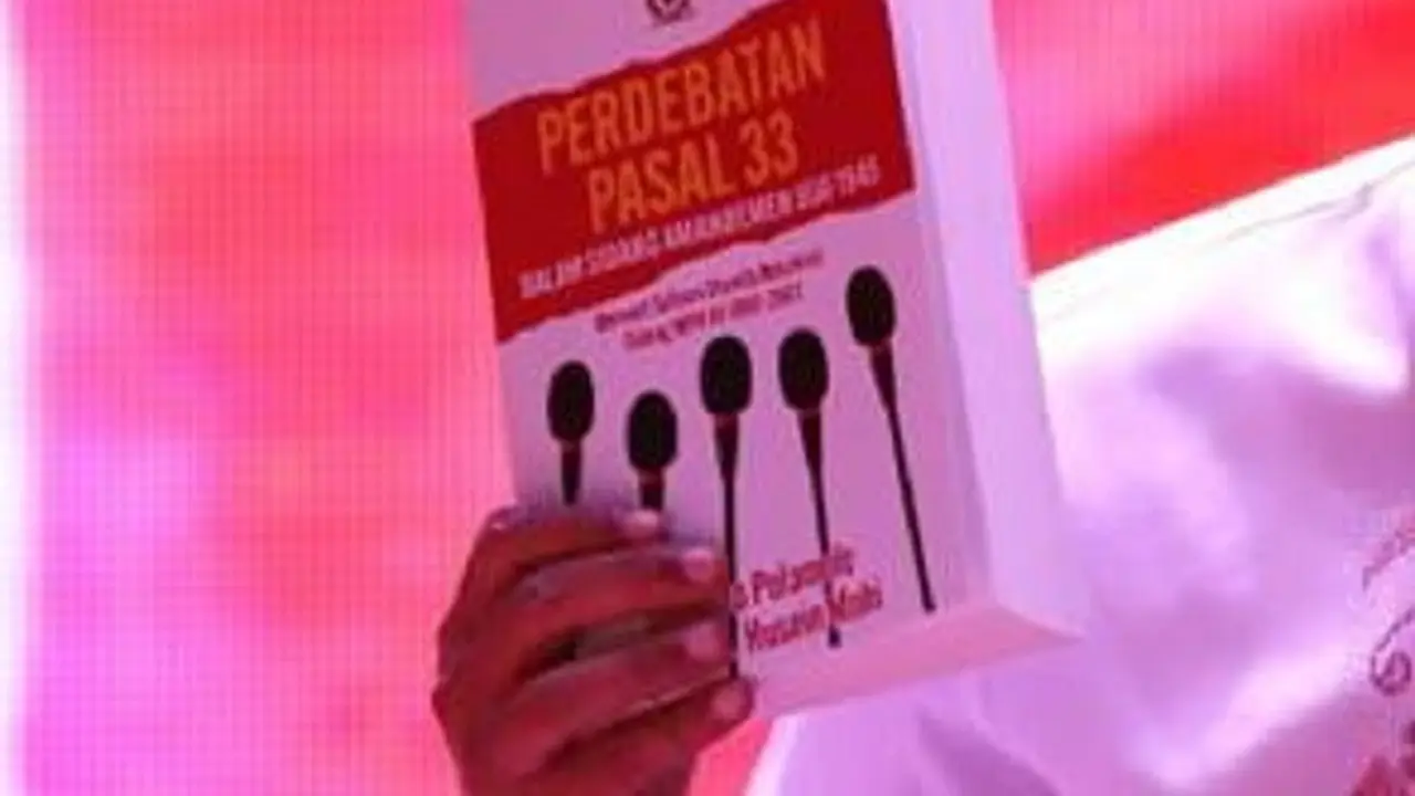 Buku Perdebatan Pasal 33