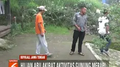 Sebelum hujan abu, warga mendengar suara gemuruh yang diduga akibat guguran material dari Puncak Merapi.