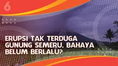 Sabtu (412) sore Gunung Semeru mengalami erupsi hebat. Awan raksasa dan lava pijar keluar dari dalam kawah, ternyata Semeru telah mengalami peningkatan aktivitas sejak 1 Desember 2021.