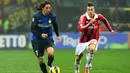 3. Ezequiel Schelotto - Bergabung dengan Inter Milan pada Januari 2013,  Schelotto mendapat nomor punggung 7 dan berposisi sebagai bek kanan. Ia tak menunjukkan pernampilan yang istimewa dan dilepas ke Sassuolo pada musim panas 2013. (AFP/Giuseppe Cacace)