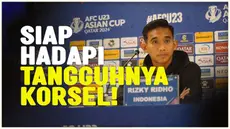 Berita video kapten Timnas Indonesia U-23, Rizky Ridho, menyebut bahwa mereka siap menghadapi Korea Selatan U-23 dan bertekad ingin tembus Olimpiade 2024.
