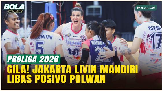Jakarta Livin&rsquo; Mandiri Tekuk Popsivo Polwan 3-1, Tutup Seri Bandung Proliga 2026 dengan Gemilang!