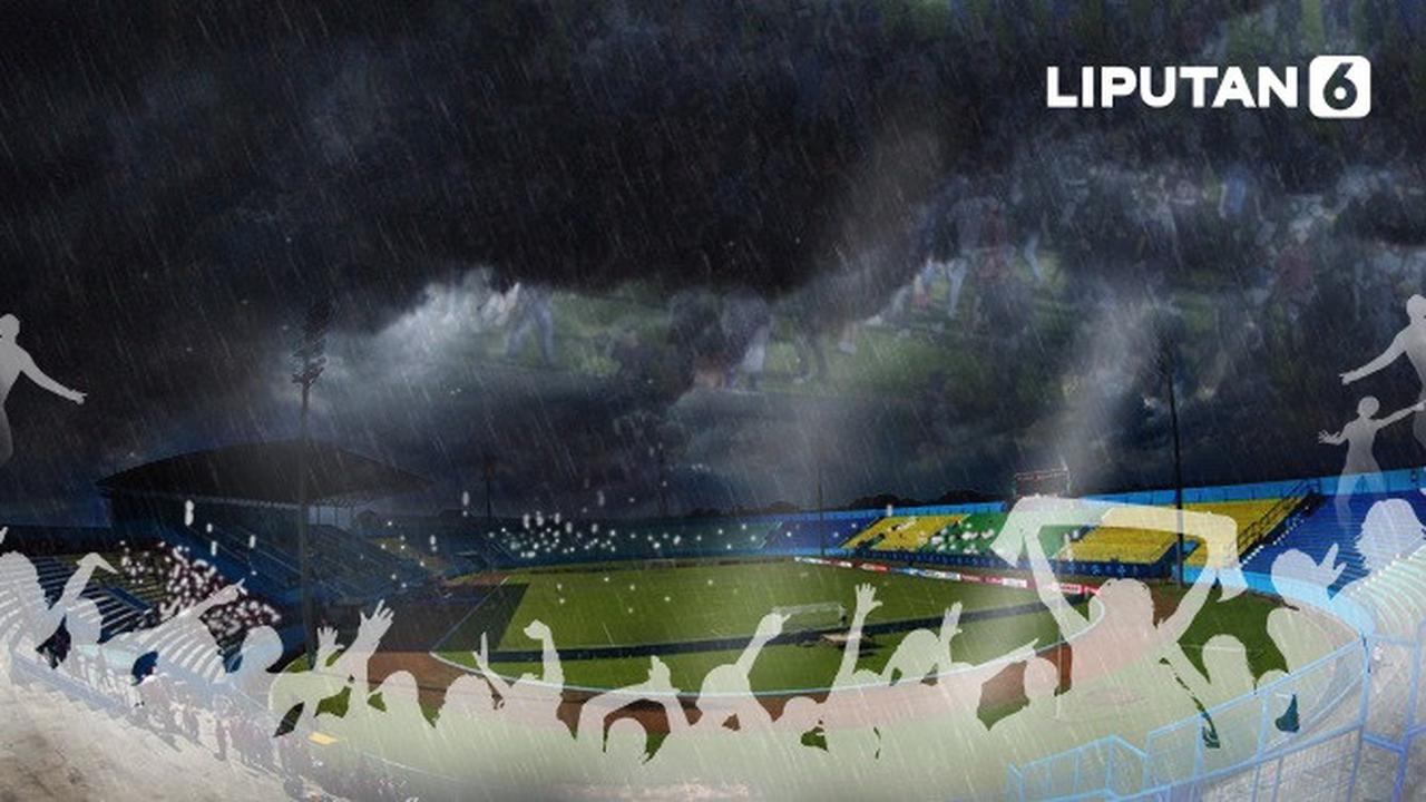 Banner Infografis Tragedi Arema di Stadion Kanjuruhan Malang. (Liputan6.com/Abdillah)