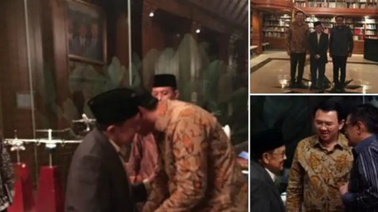 Ahok bertemu BJ Habibie