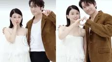 Lee Bo Young Bersama Ji Sung (Foto: Instagram/ lee.b0.young)