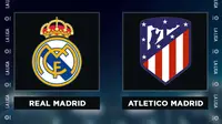 Liga Spanyol: Real Madrid Vs Atletico Madrid. (Bola.com/Dody Iryawan)