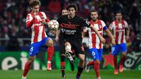 AC Milan berhasil menang 1-0 atas Atletico Madrid pada laga kelima Grup B Liga Champions di Estadio Wanda Metropolitano, Kamis (25/11/2021) dini hari WIB. (AFP/PIERRE-PHILIPPE MARCOU)