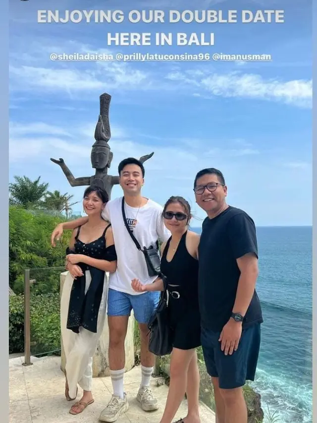 Prilly Latuconsiana dan Imam Usman dikabarkan berpacaran