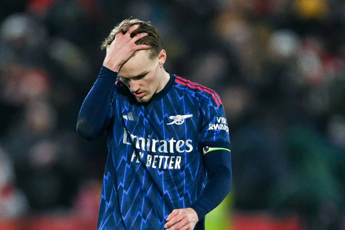 Foto: Wajah Lesu Skuad Arsenal Setelah Ditahan Imbang Brentford di Liga Inggris, Hati-hati Disalip Man City Lagi