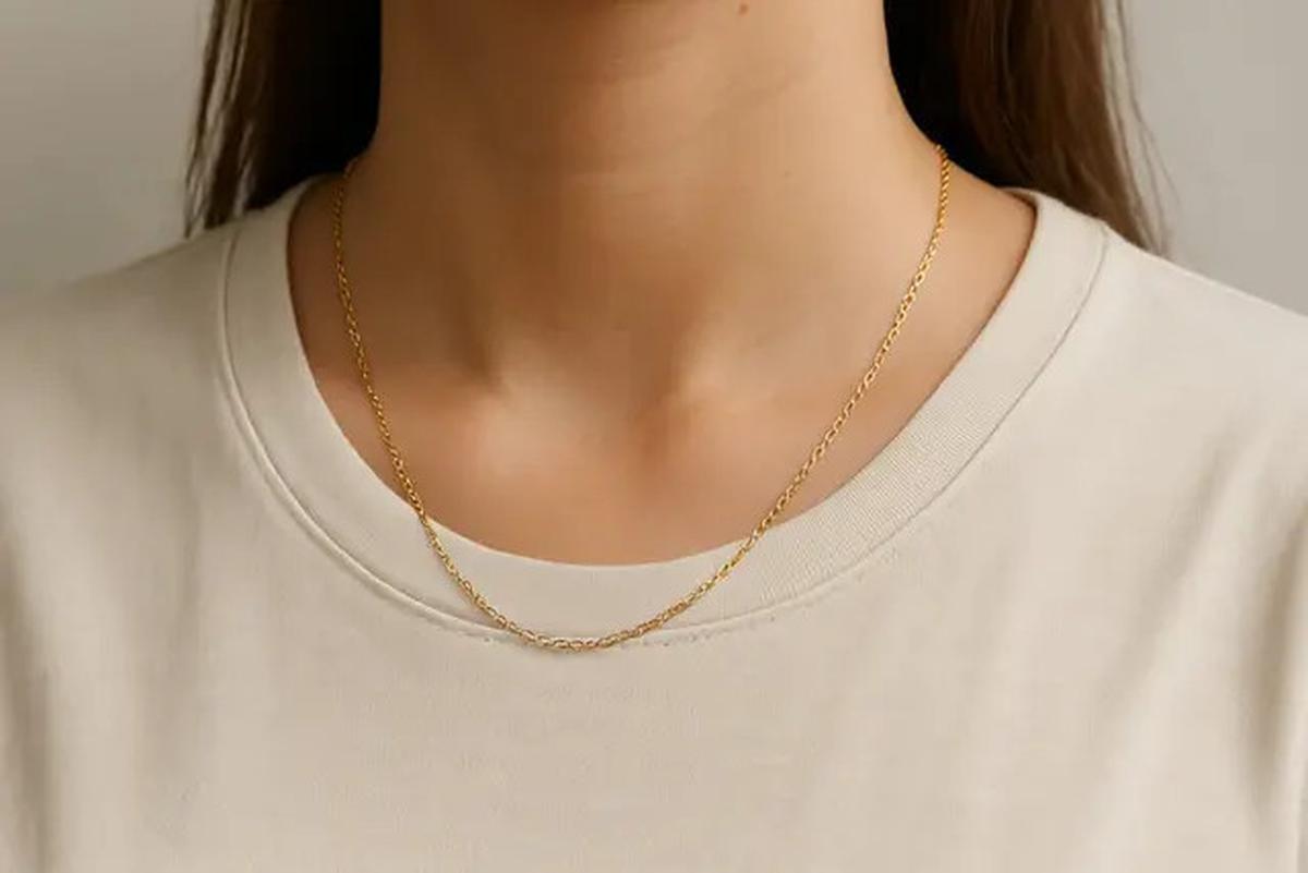 7 Model Kalung Emas yang Nyaman Dipakai Sehari-Hari, Tetap Modis Tanpa Ribet